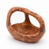 Olive Wood Bowl-Basket With Handle