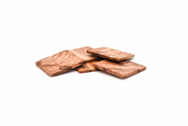 Olive Wood Coasters-Square format