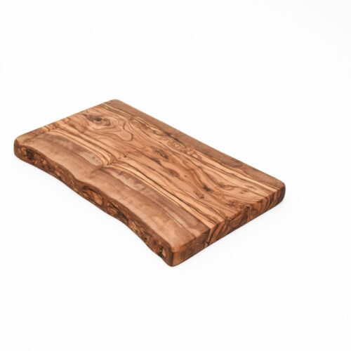Olive Wood Cutting Board Live Edge Rectangular