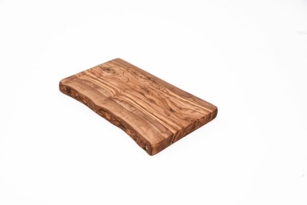 Olive Wood Cutting Board Live Edge Rectangular