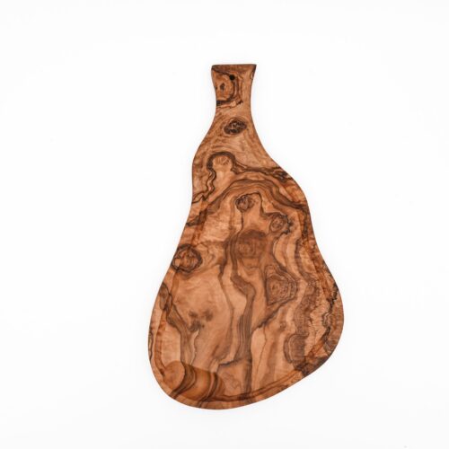 Olive Wood Cutting Board with Grooves 2