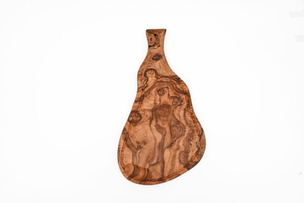 Olive Wood Cutting Board with Grooves 2