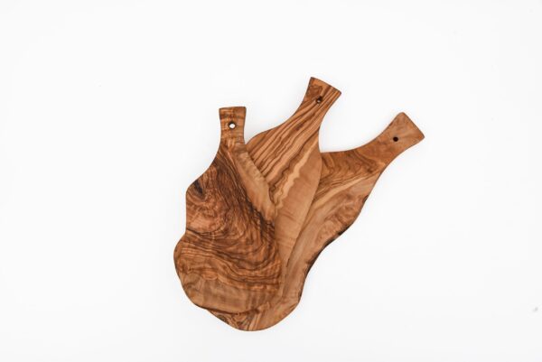 Olive Wood Cutting Board with Handle- Charcuterie Board