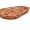 Olive Wood Dish-Three Carved Compartments