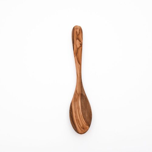 Olive Wood Oval Spoon