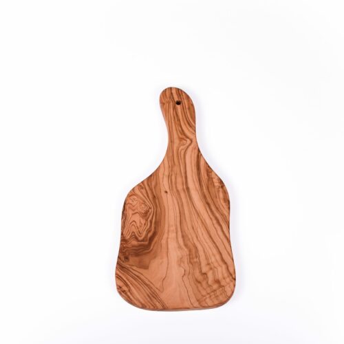 Olive Wood Serving-Cutting Board with Handle
