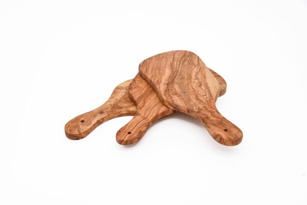 Olive Wood Serving-Cutting Board with Handle