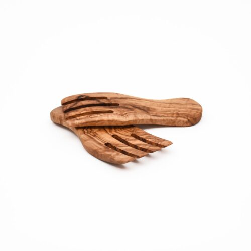 Olive Wood Serving Hands