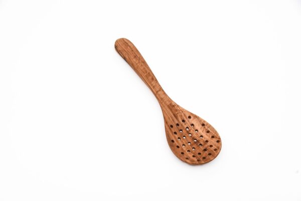 Olive Wood Tunisia Draining Spoon