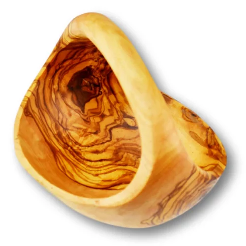 Olive wood Small Fruit Basket