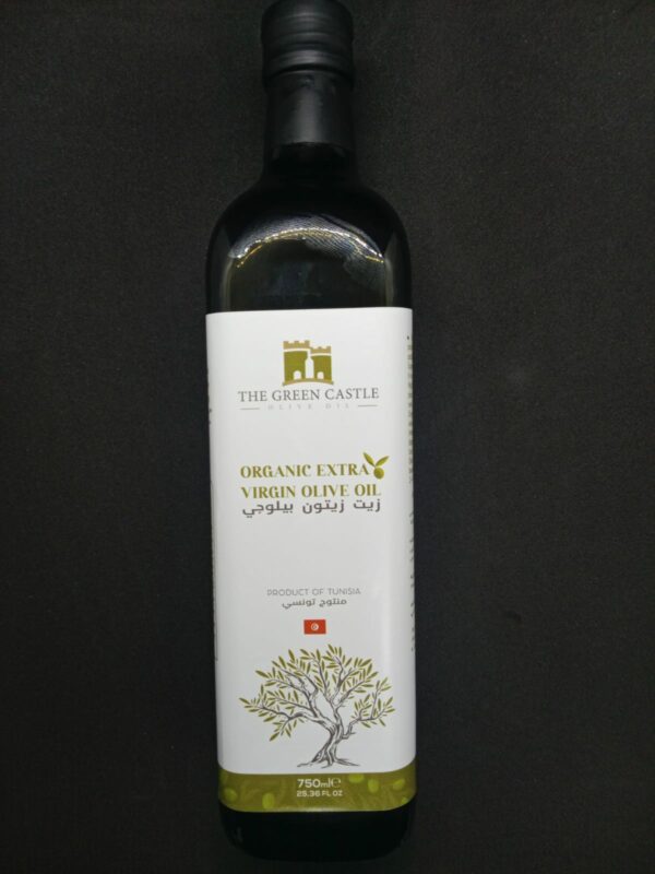 EXTRA VIERGIN OLIVE OIL 750ML THE GREEN CASTLE