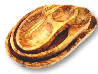 Stackable Shell Serving Dishes - Sold as single units or as sets of 3